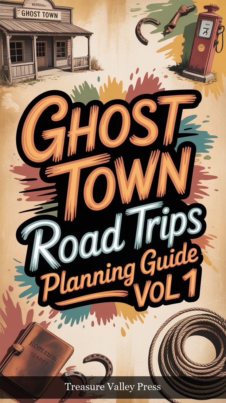 Ghost Town Road Trips Planning Guide Volume 1 book cover