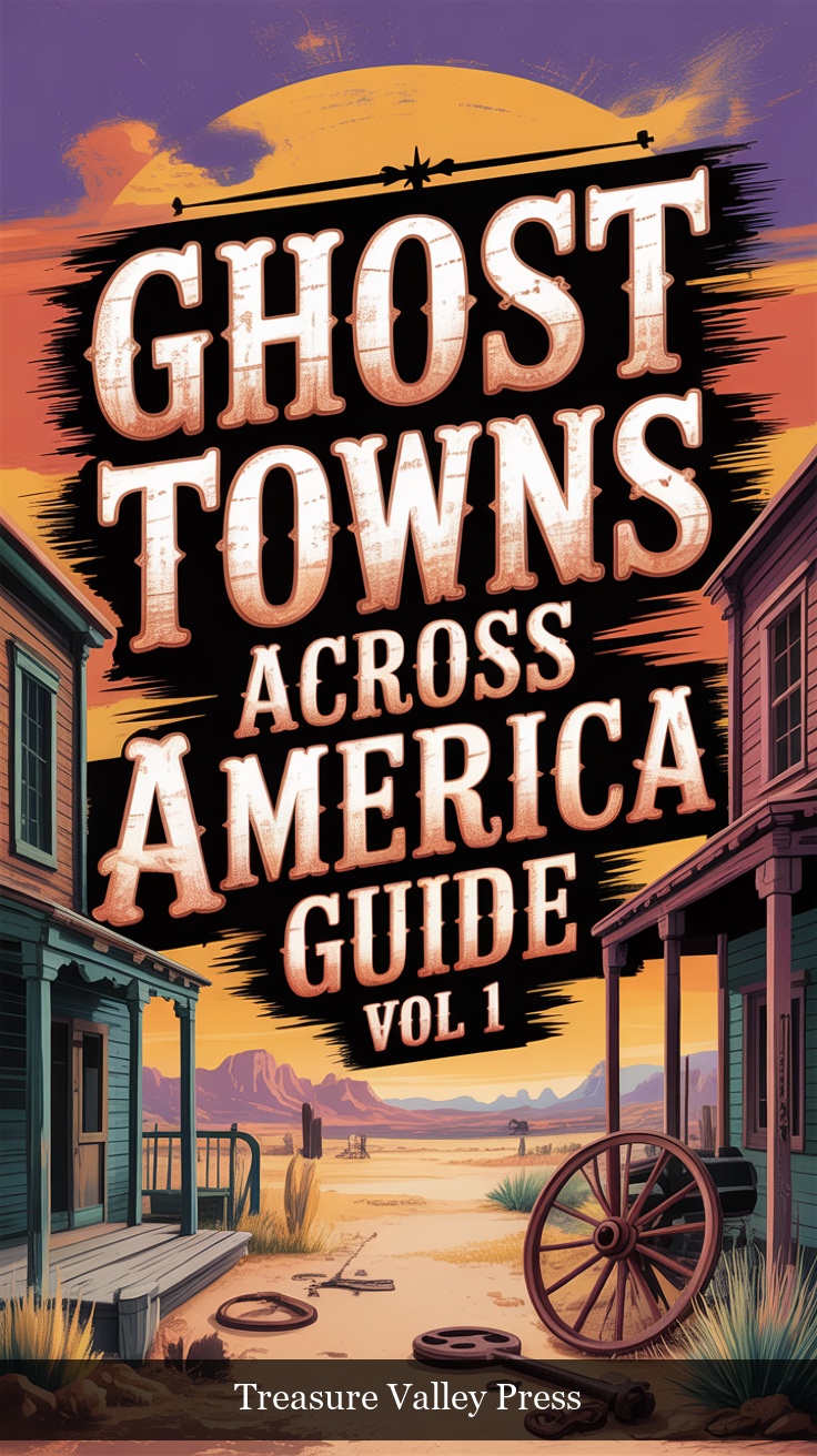Ghost Towns Across America Guide Volume 1 book cover