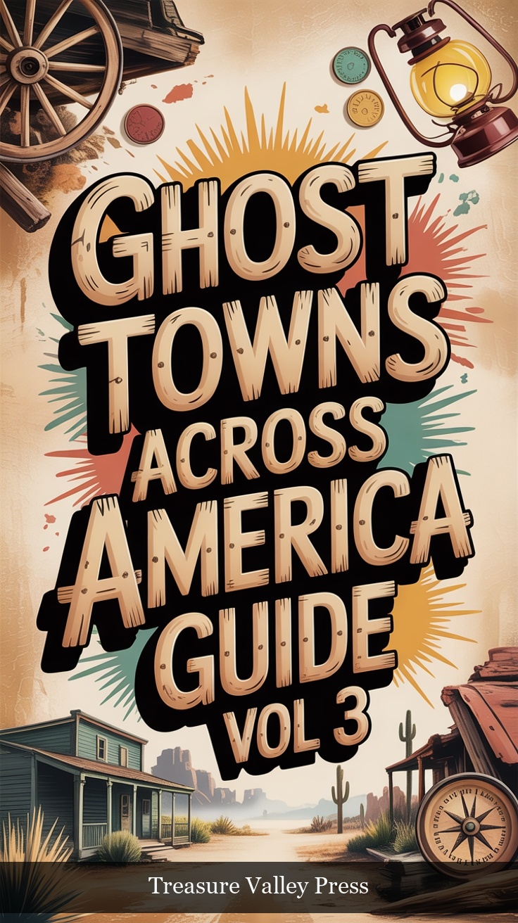 Ghost Towns Across America Guide Volume 3 book cover