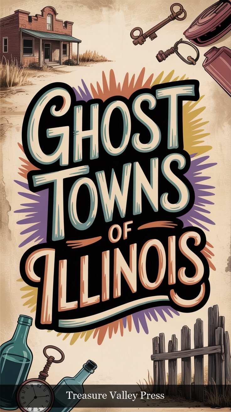 Ghost Towns of Illinois book cover