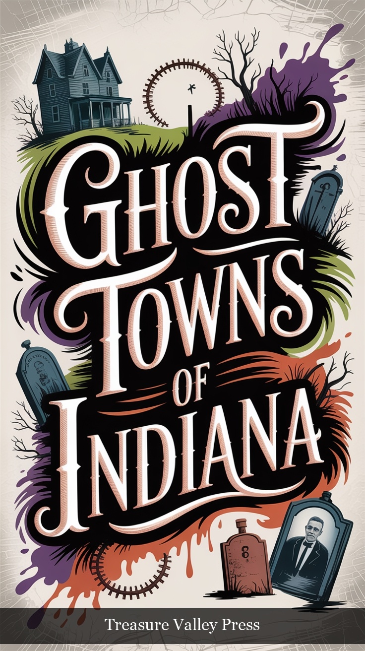 Ghost Towns of Indiana book cover