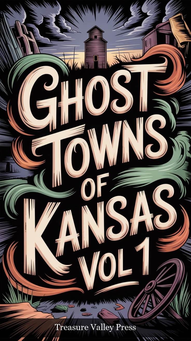 Ghost Towns of Kansas Volume 1 book cover