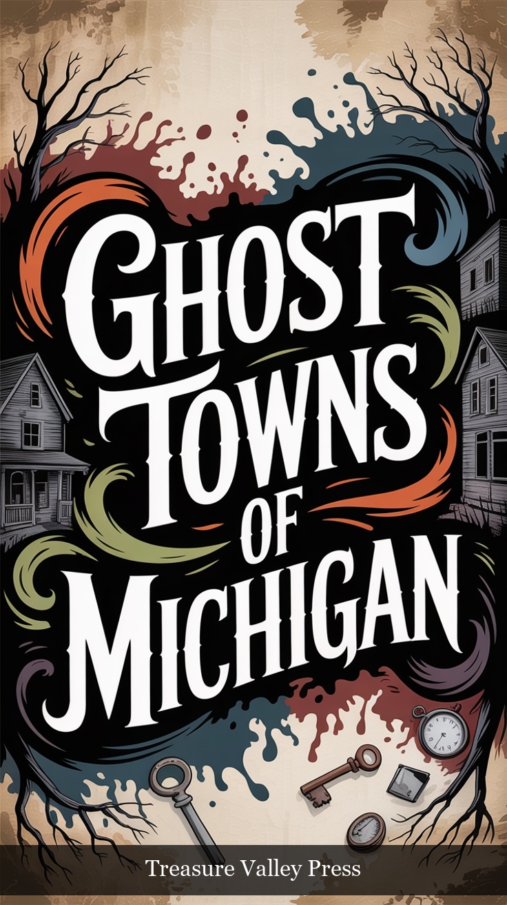 Ghost Towns of Michigan book cover