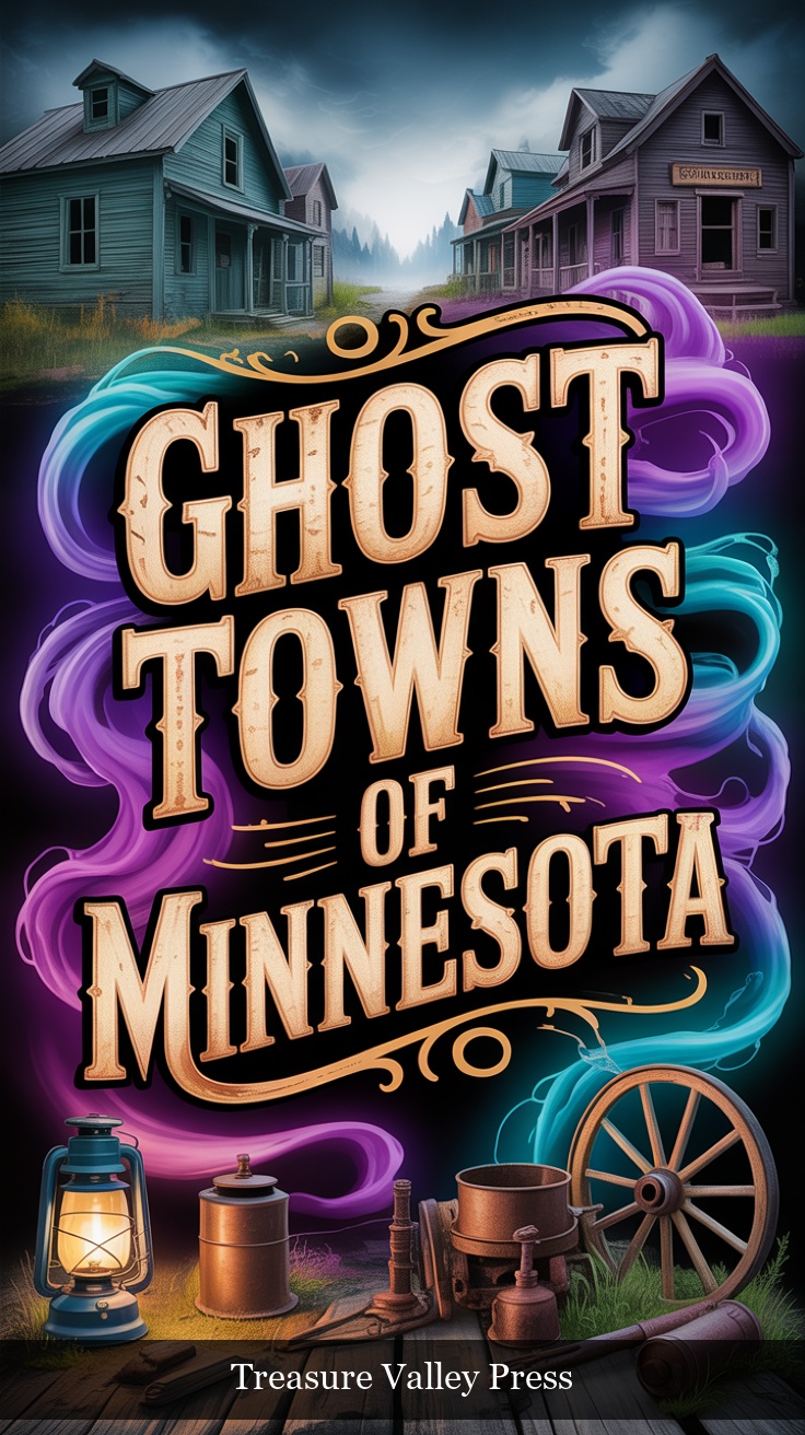 Ghost Towns of Minnesota book cover