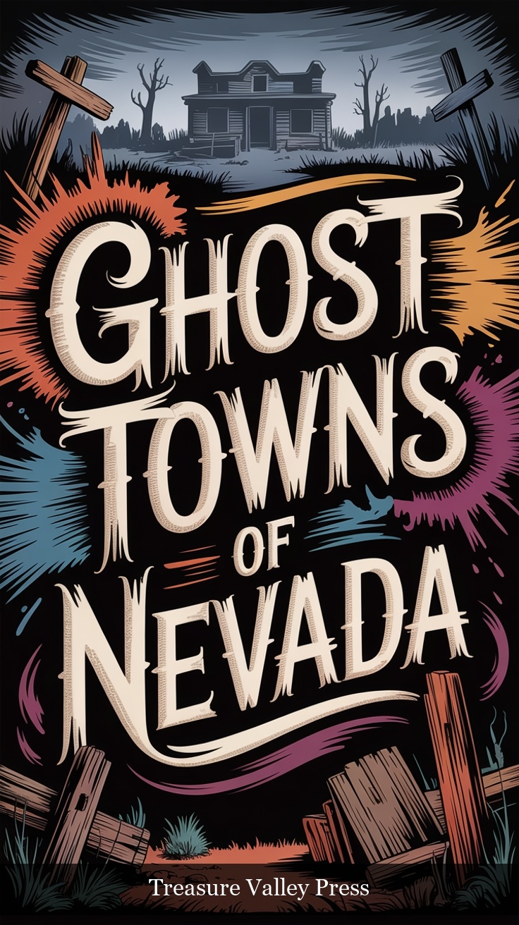 Ghost Towns of Nevada book cover