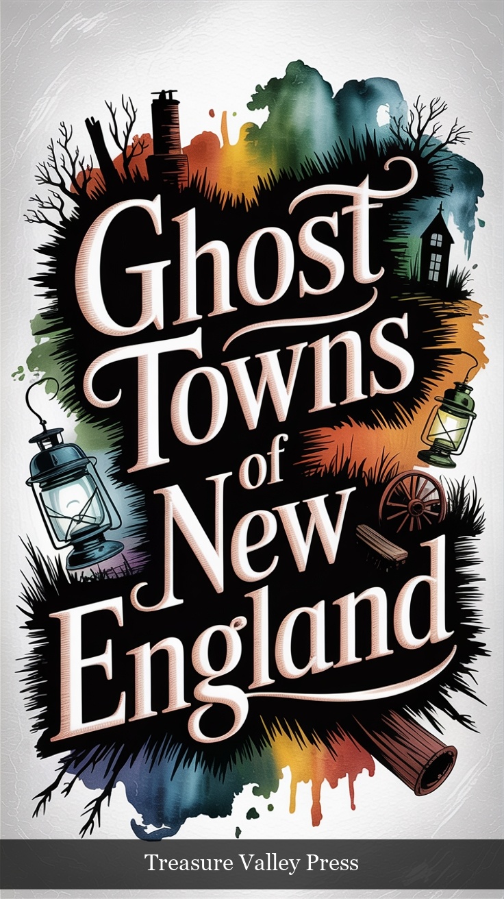 Ghost Towns of New England book cover