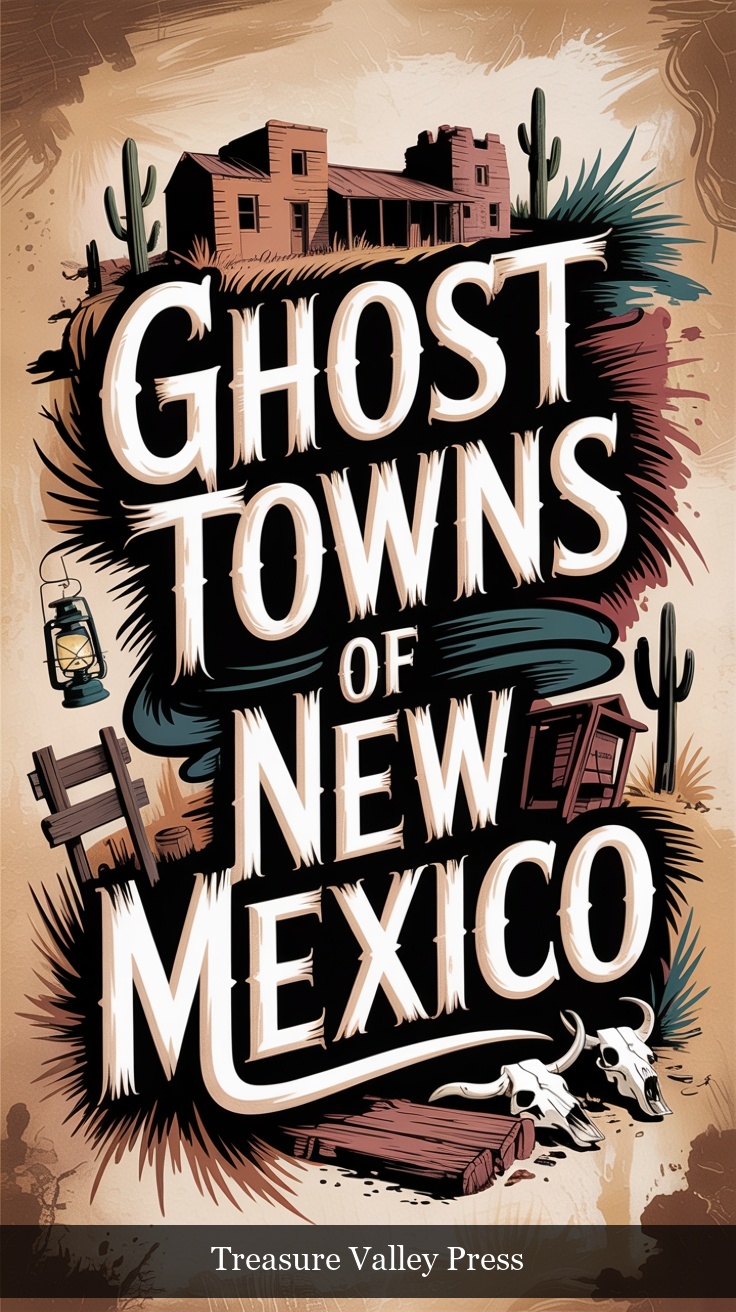 Ghost Towns of New Mexico book cover