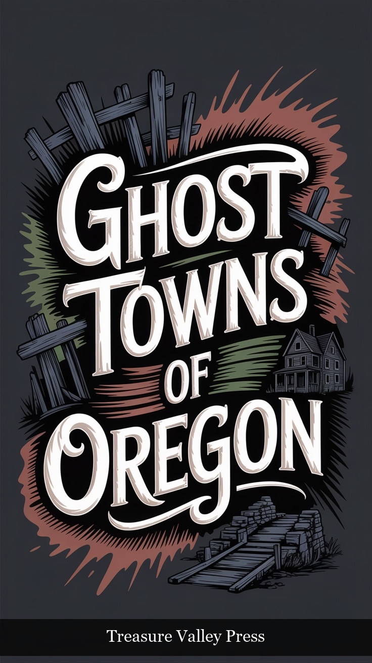 Ghost Towns of Oregon book cover
