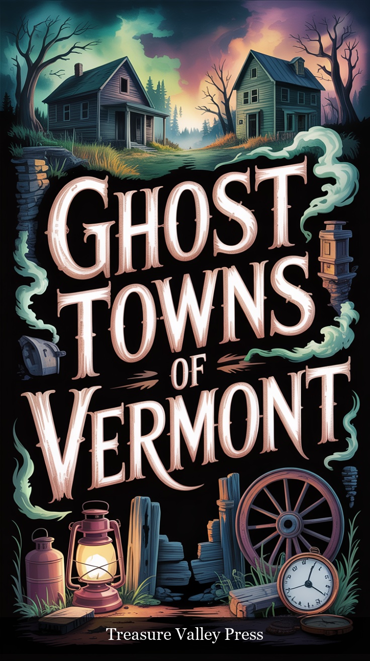 Ghost Towns of Vermont book cover