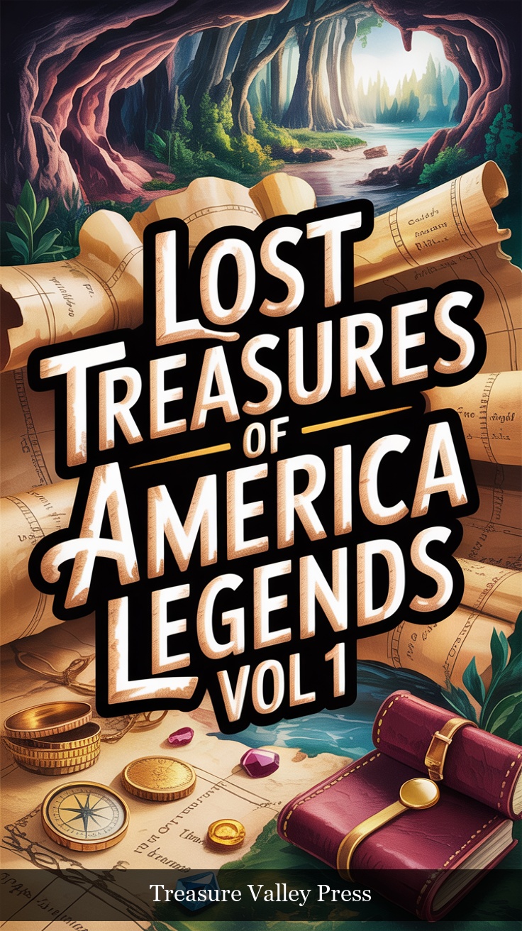 Lost Treasures of America Legends Volume 1 book cover