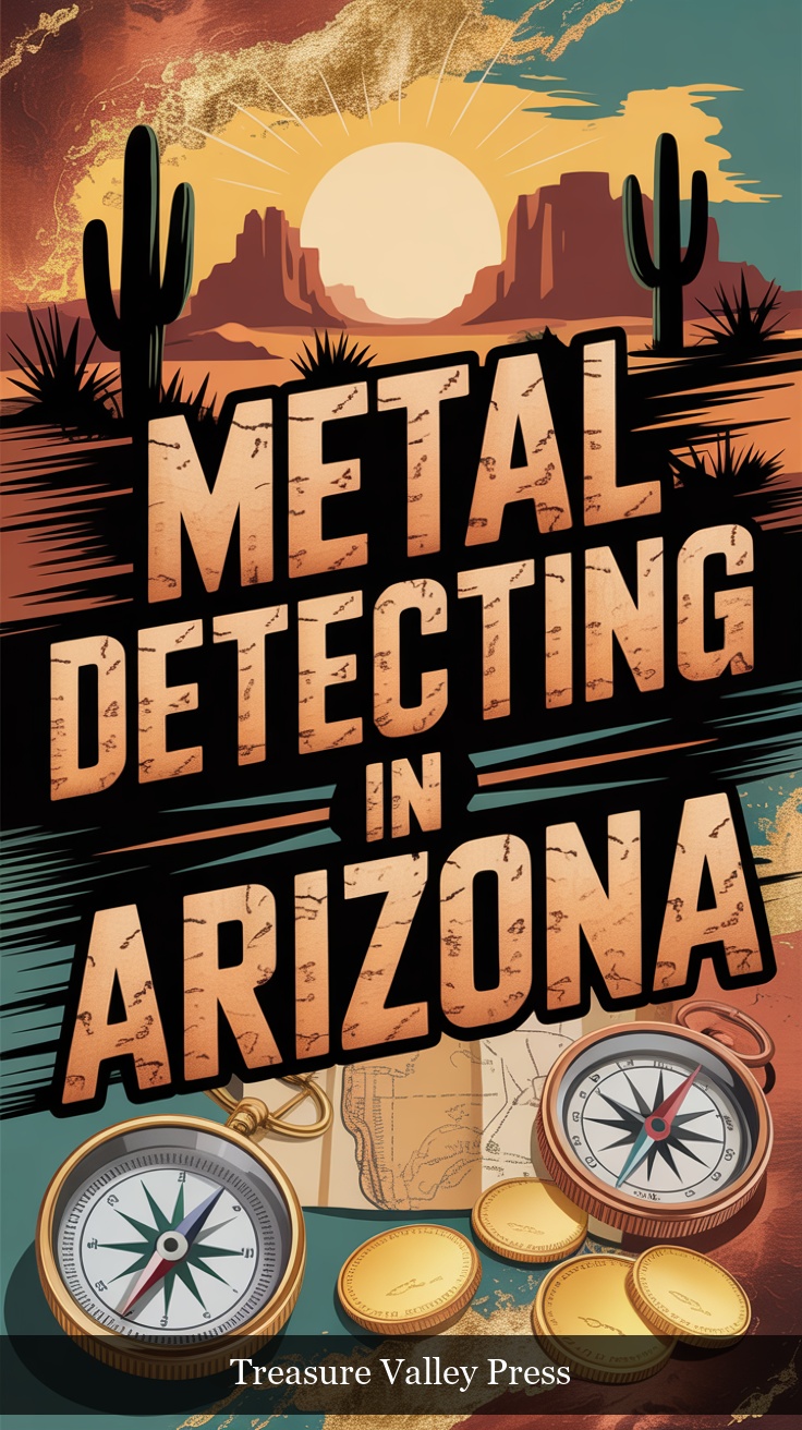 Metal Detecting in Arizona book cover