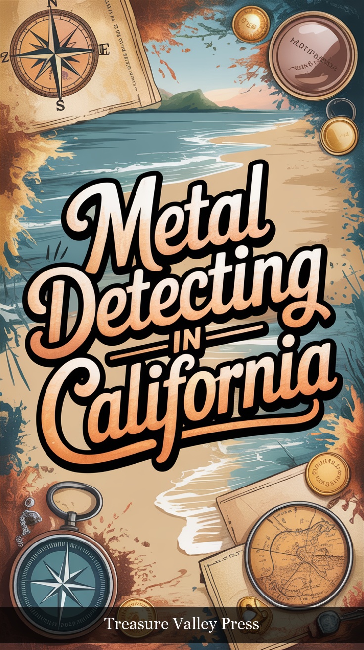 Metal Detecting in California book cover