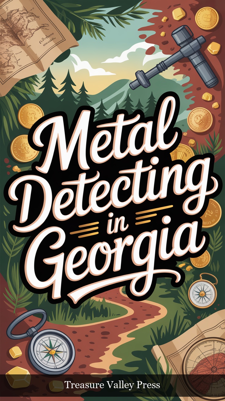 Metal Detecting in Georgia book cover