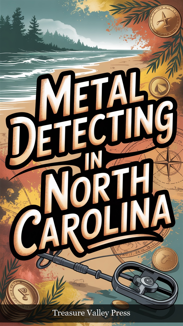 Metal Detecting in North Carolina book cover