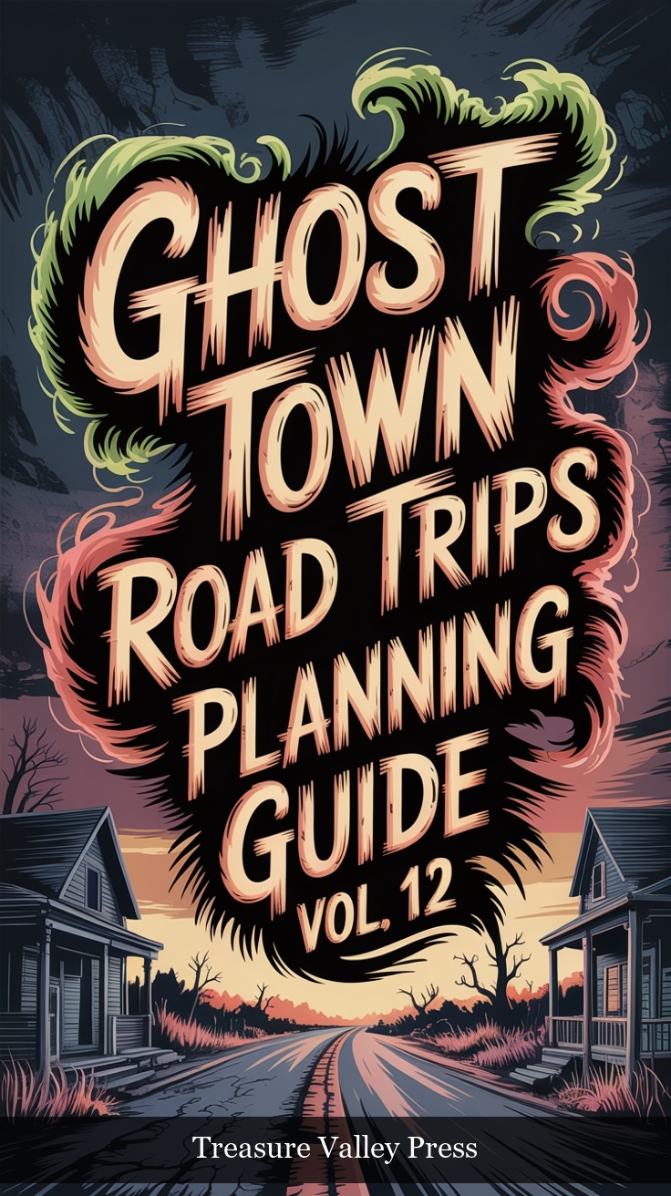 Ghost Town Road Trips Planning Guide Vol 12 book cover