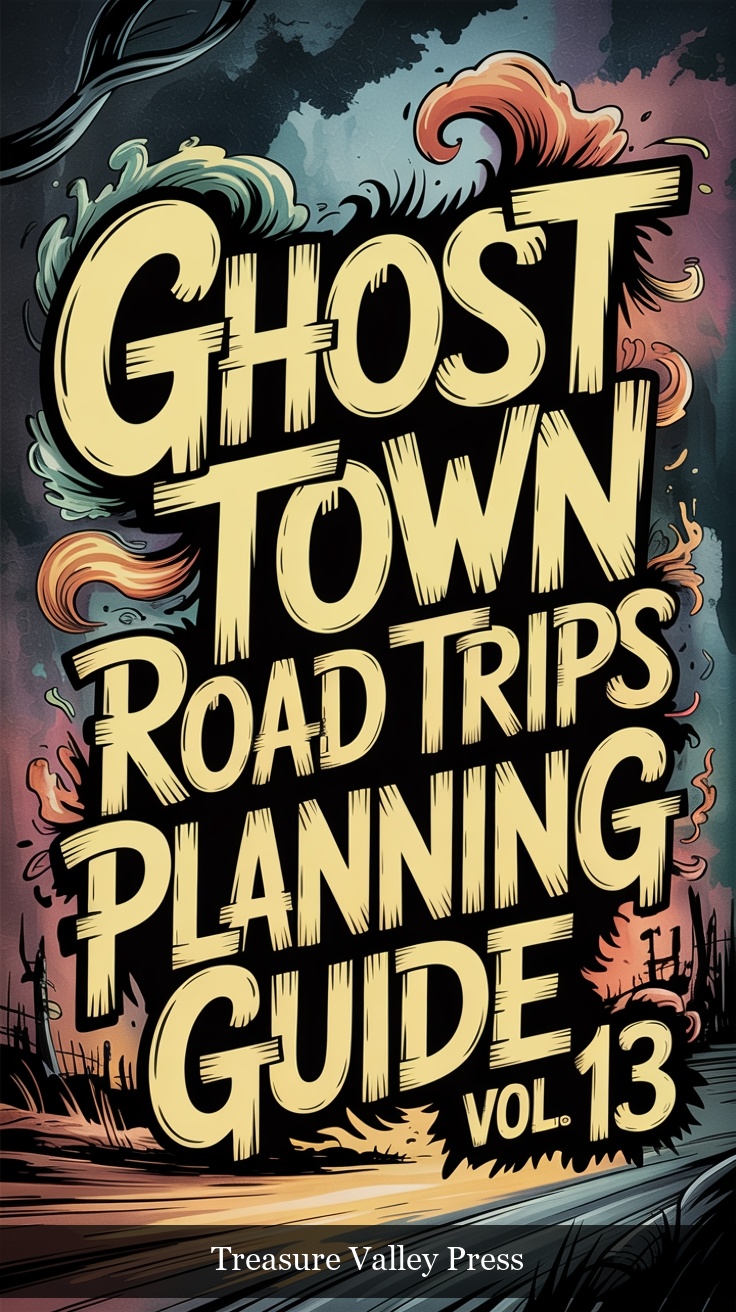 Ghost Town Road Trips Planning Guide Vol 13 book cover
