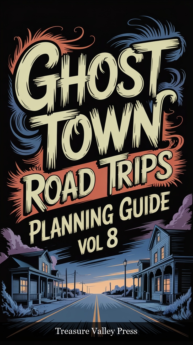 Ghost Town Road Trips Planning Guide Vol 8 book cover