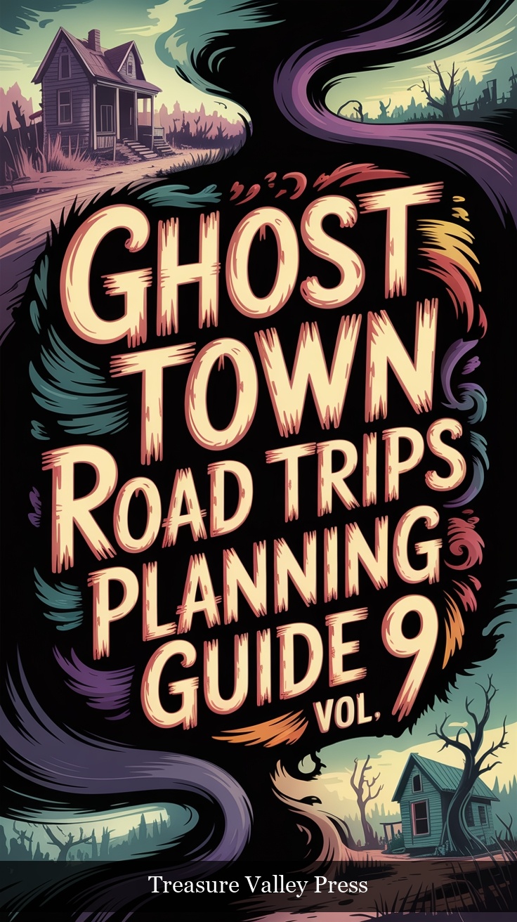 Ghost Town Road Trips Planning Guide Vol 9 book cover