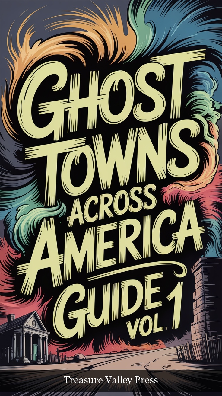 Ghost Towns Across America Guide Vol 1 book cover