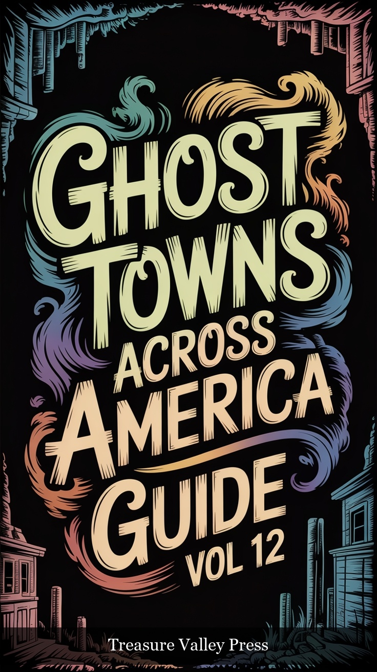 Ghost Towns Across America Guide Vol 12 book cover