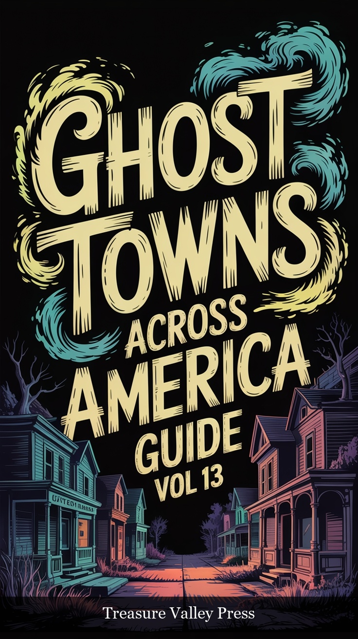 Ghost Towns Across America Guide Vol 13 book cover