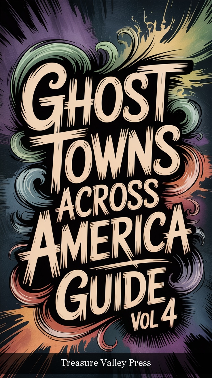 Ghost Towns Across America Guide Vol 4 book cover