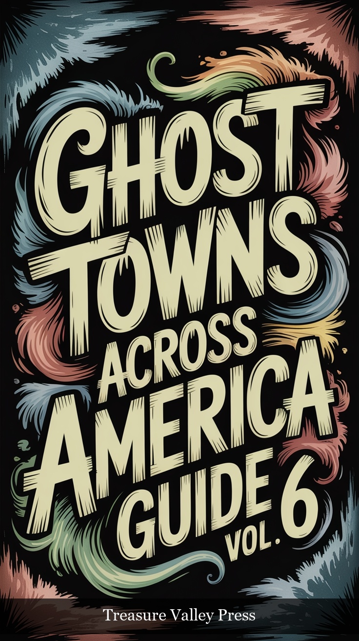 Ghost Towns Across America Guide Vol 6 book cover