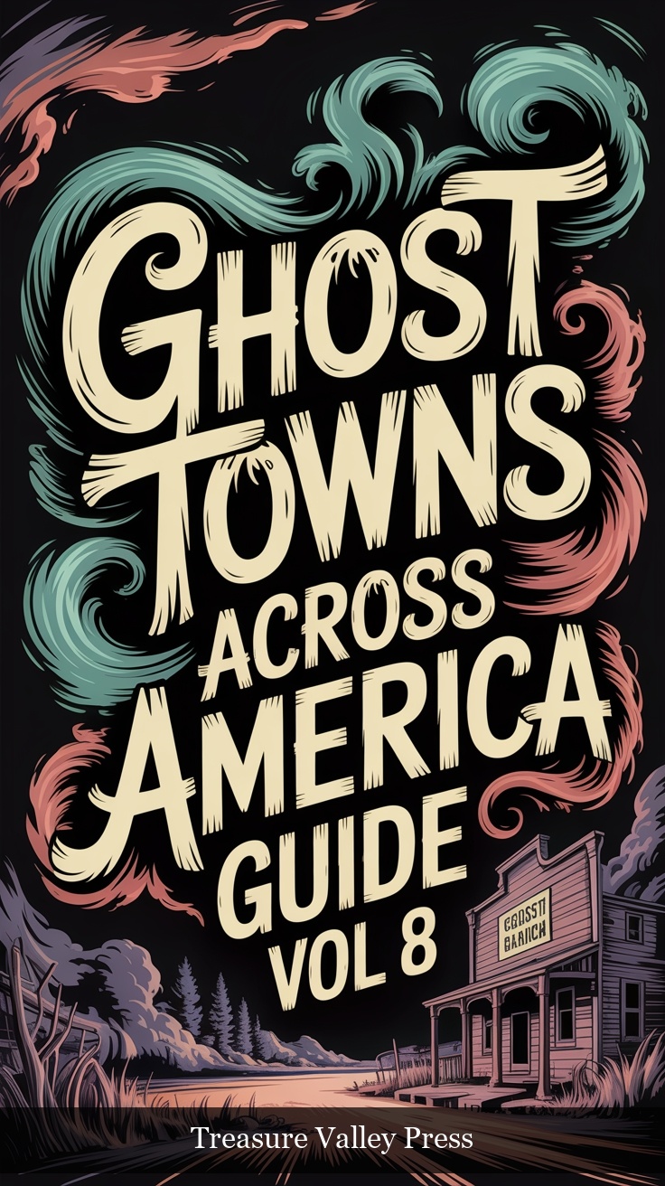 Ghost Towns Across America Guide Vol 8 book cover