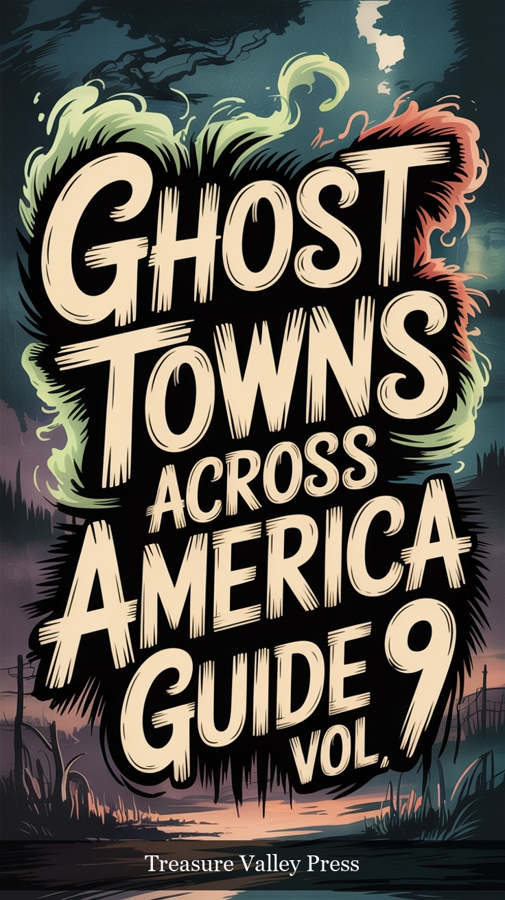 Ghost Towns Across America Guide Vol 9 book cover