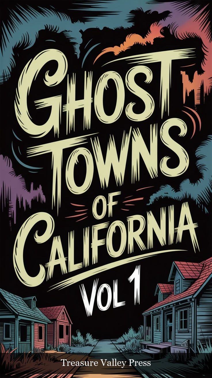 Ghost Towns of California Vol 1 book cover