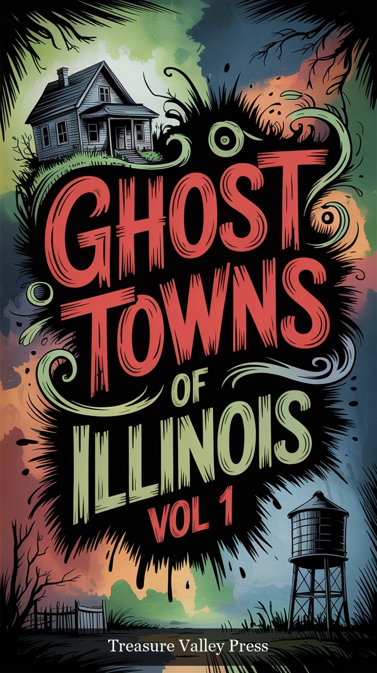 Ghost Towns of Illinois Vol 1 book cover