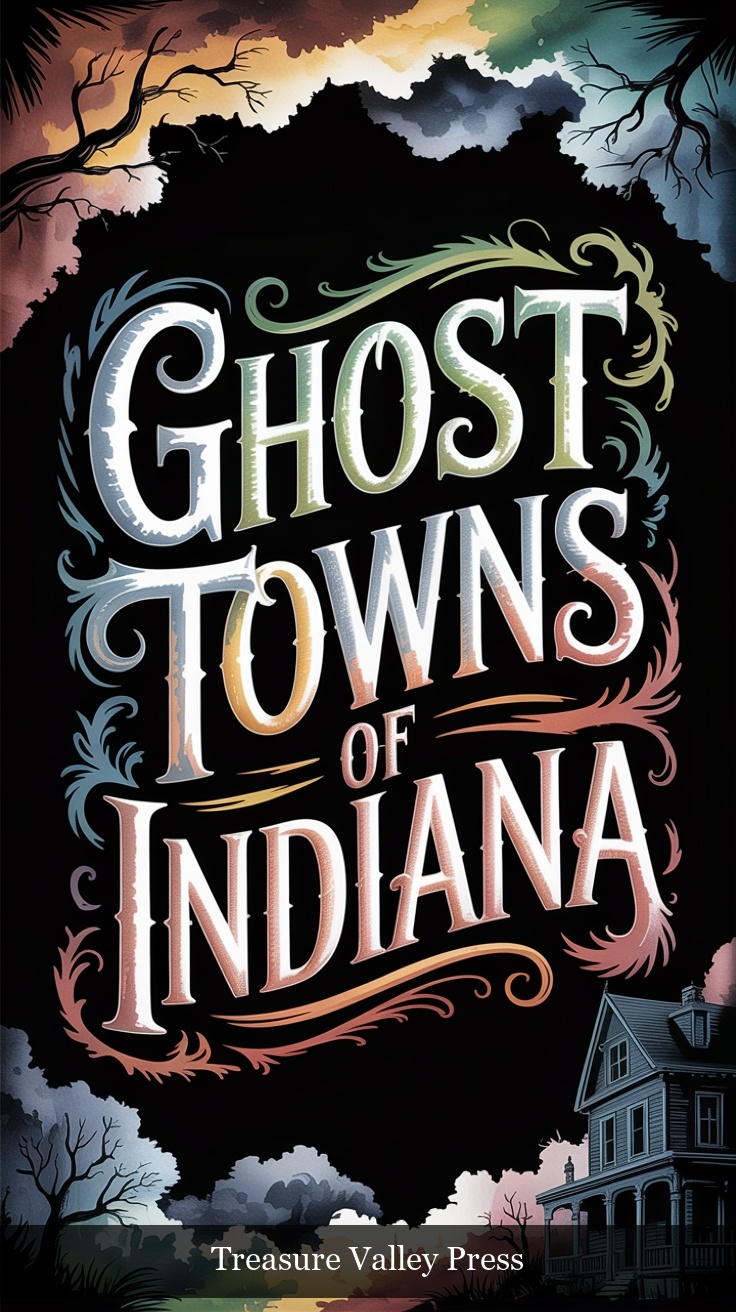 Ghost Towns of Indiana book cover