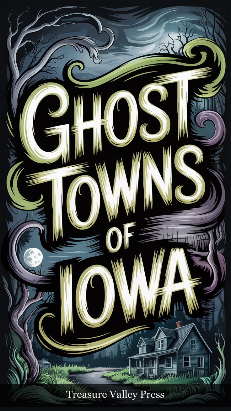 Ghost Towns of Iowa book cover