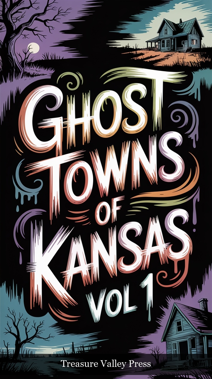 Ghost Towns of Kansas Vol 1 book cover