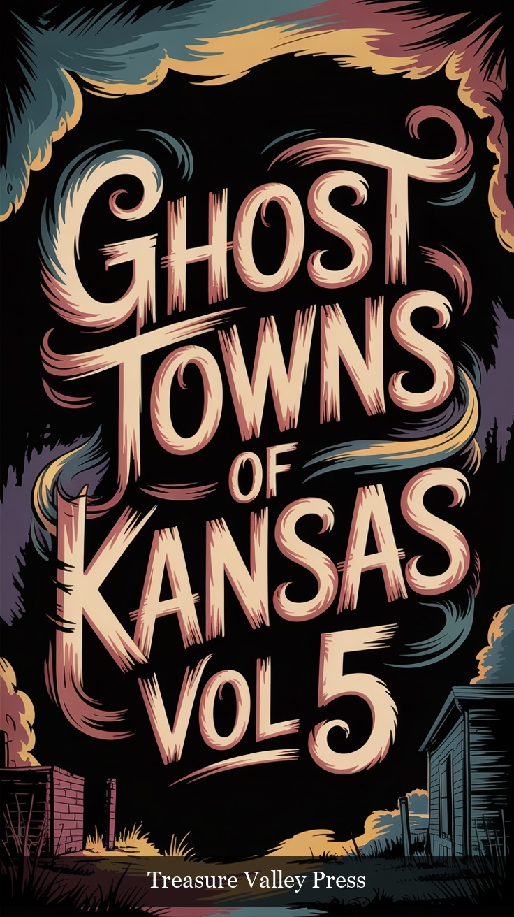 Ghost Towns of Kansas Vol 5 book cover