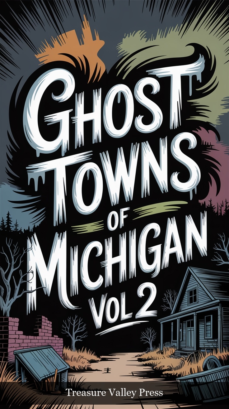 Ghost Towns of Michigan Vol 2 book cover