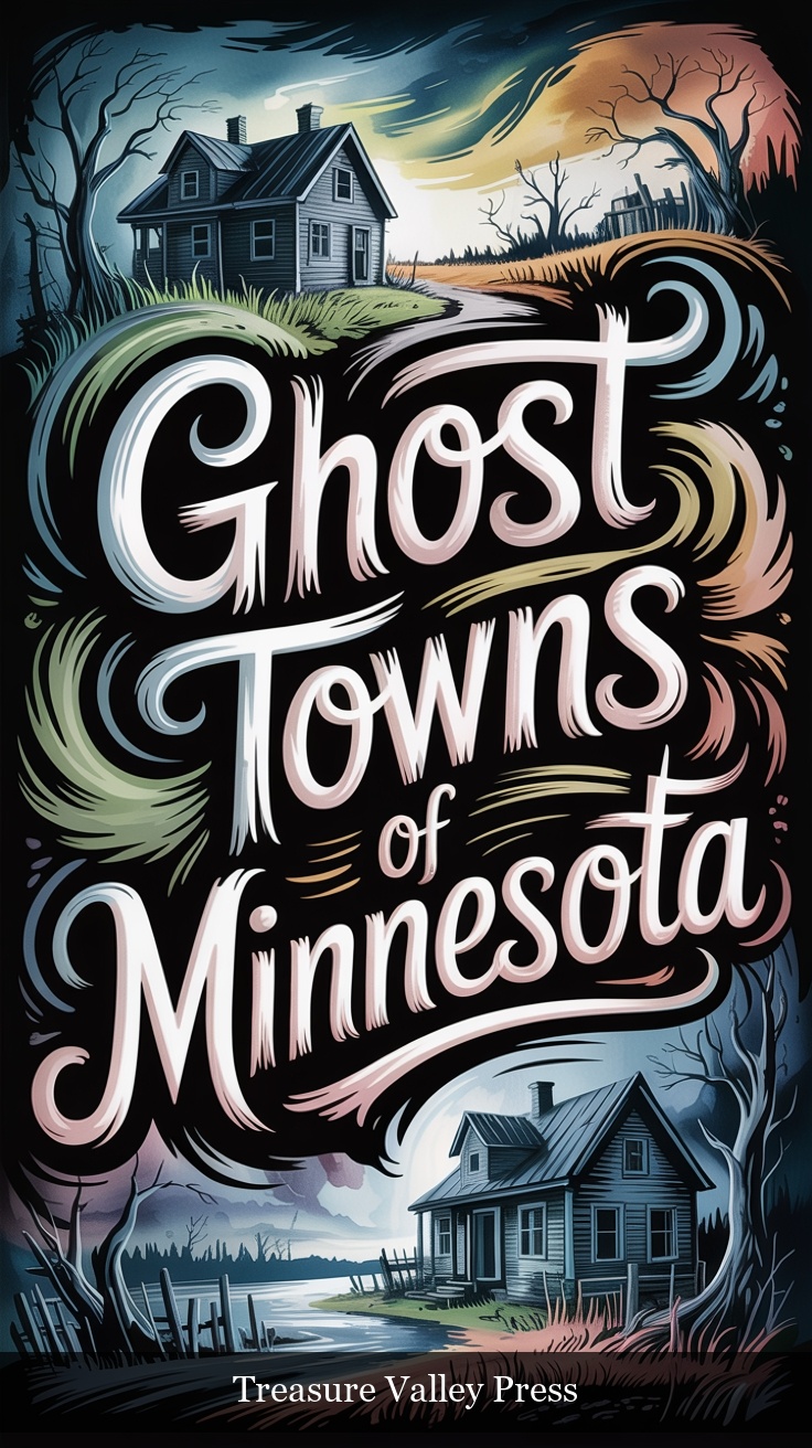 Ghost Towns of Minnesota book cover