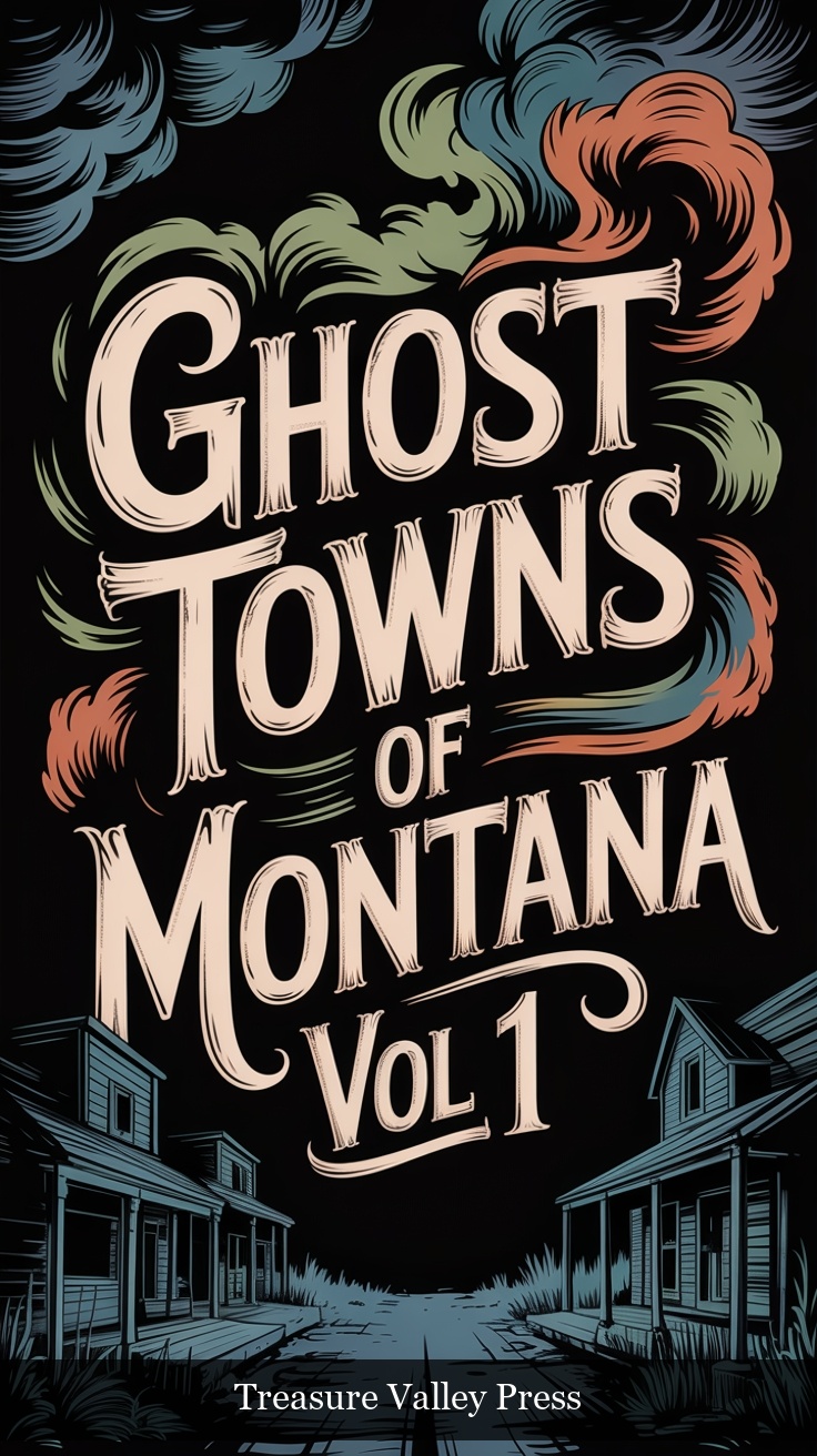 Ghost Towns of Montana Vol 1 book cover
