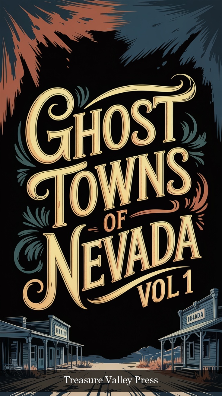 Ghost Towns of Nevada Vol 1 book cover