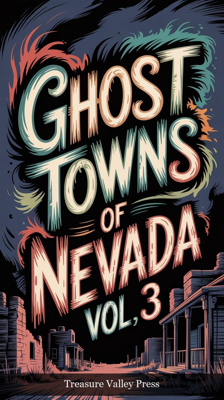 Ghost Towns of Nevada Vol 3 book cover