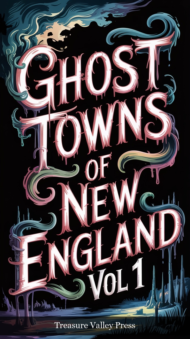 Ghost Towns of New England Vol 1 book cover