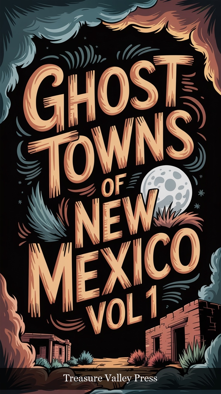 Ghost Towns of New Mexico Vol 1 book cover