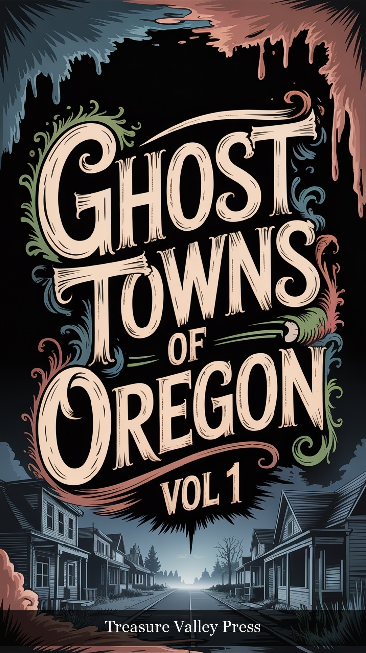 Ghost Towns of Oregon Vol 1 book cover
