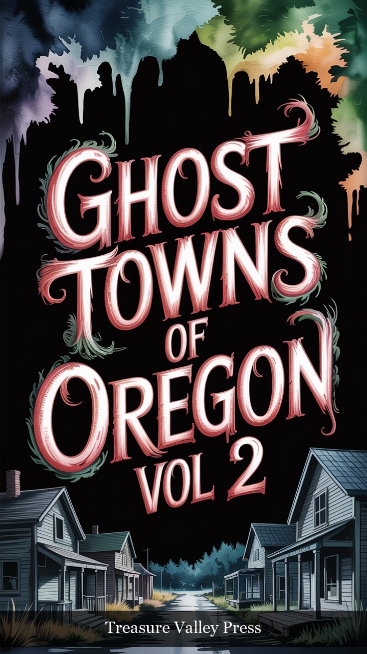 Ghost Towns of Oregon Vol 2 book cover