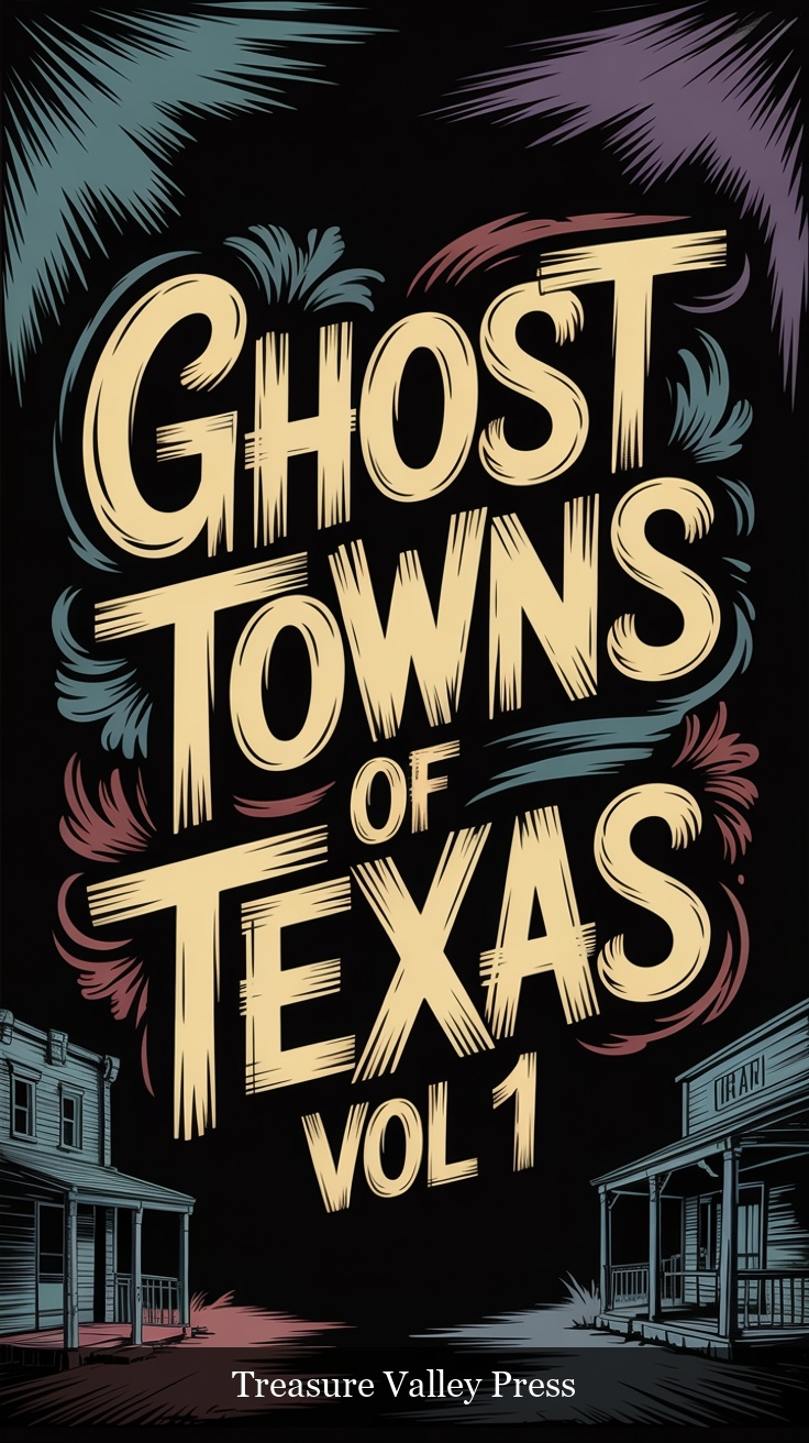 Ghost Towns of Texas Vol 1 book cover